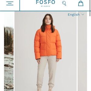 Fosfo puffer jacket.